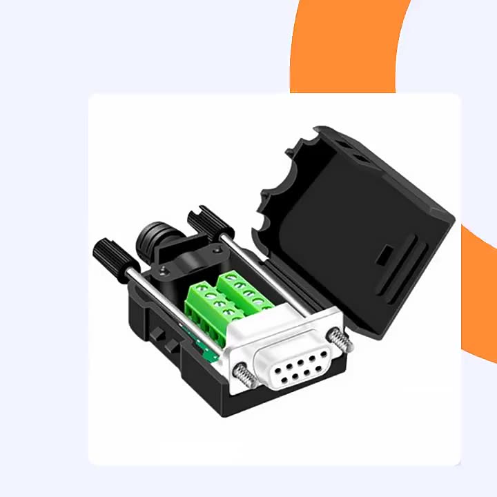 PC Konsole D-Sub 9Pin RS232 Buchse Weiblich Netzwerk Adapter Ausbrechen Board GE PC Konsole D-Sub 9Pin RS232 Buchse Weiblich Netzwerk Adapter Ausbrechen Board GE
