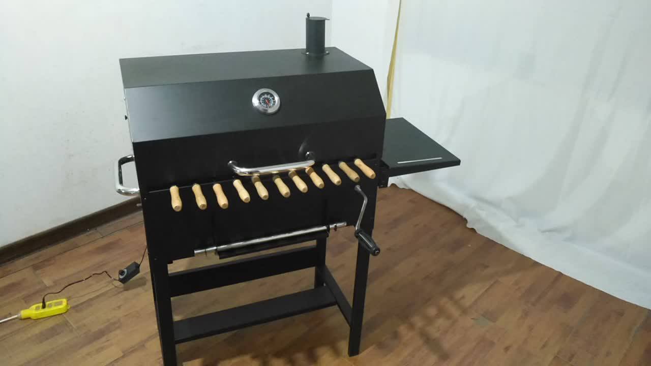 rotating motor bbq grill