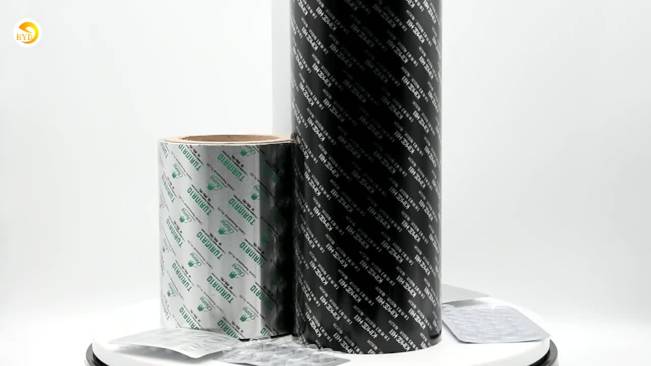 Factory Selling 25 Microns Hs Code Food Grade Vc Coated Aluminum Foil