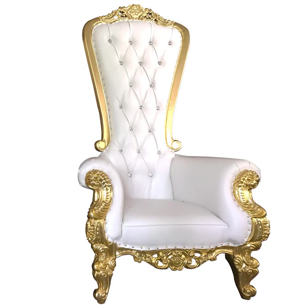 2019 Wholesale White Cheap King Throne Chair Buy Cheap