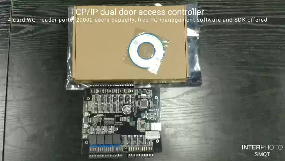 Rs485/ Tcp/ip Double Door Access Controller Used In Access Control