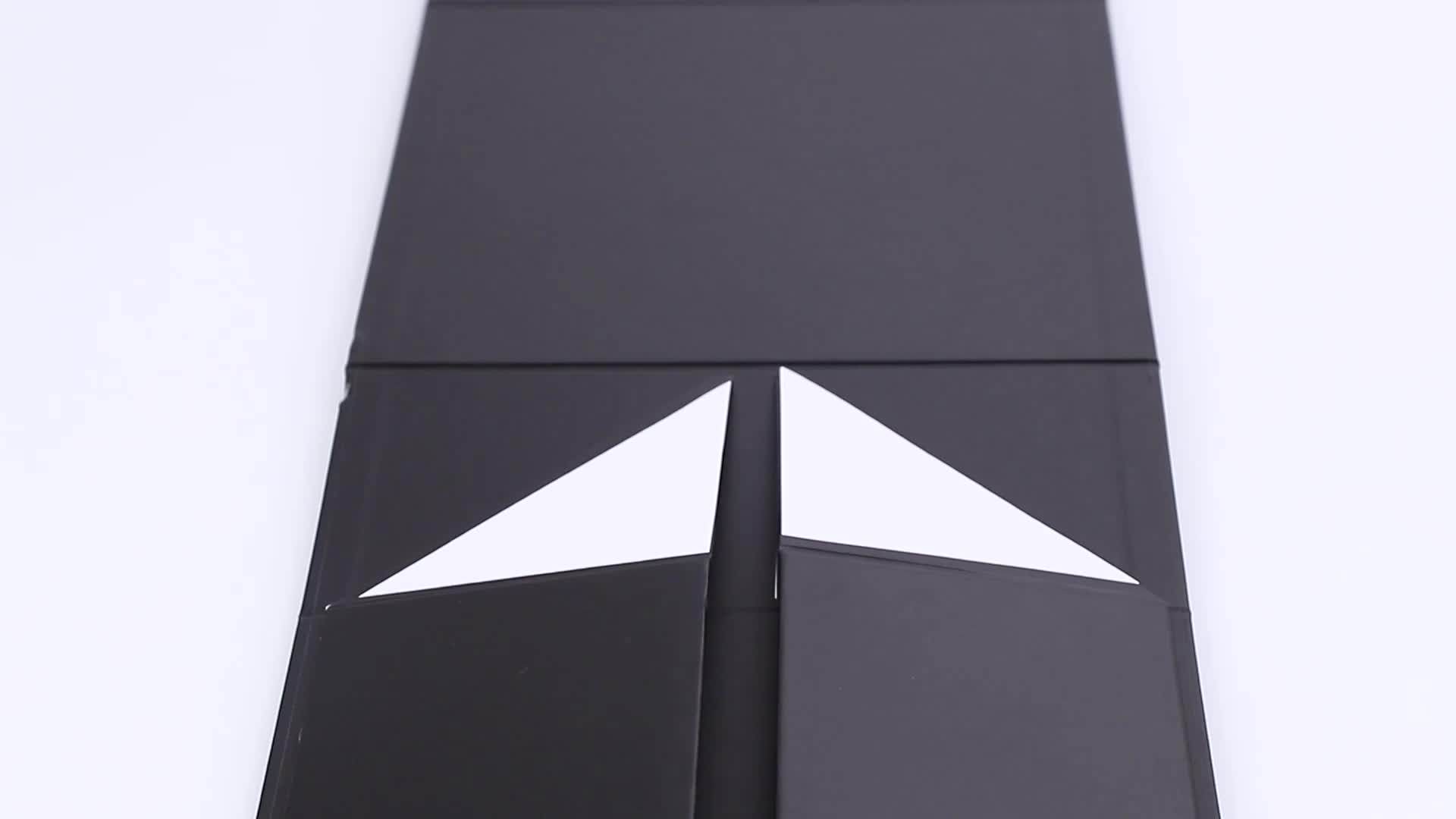 Hengxing Custom Design Cardboard Black Gift Box With