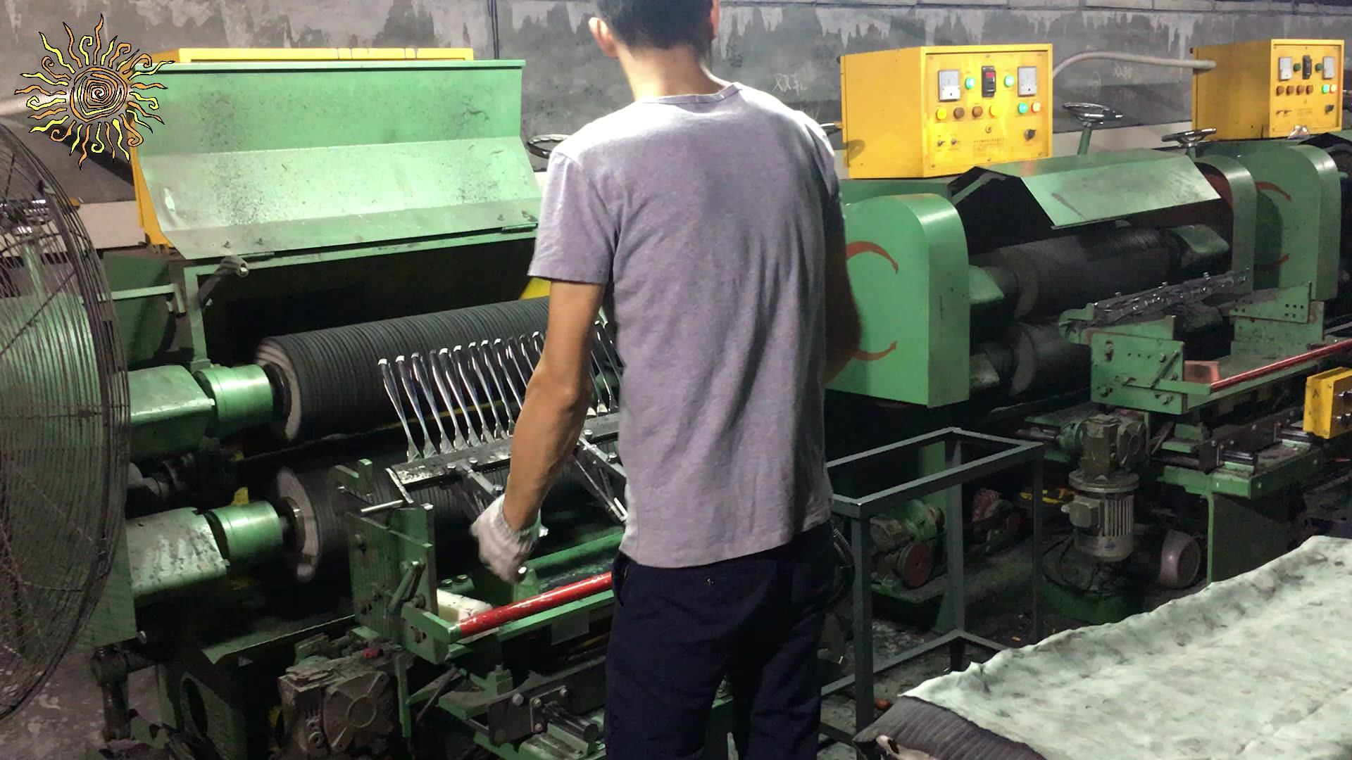 Sunglory Knife Manufacturing Stainless Steel Cutlery Rolling Machine