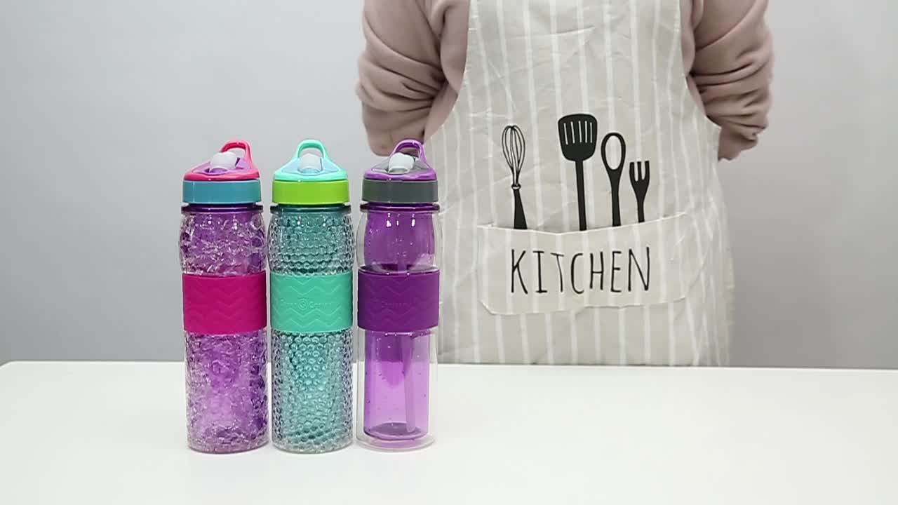 2020 Hot New Products Double Layer Self Cooling Custom Drink Bottle Eco