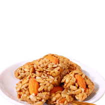 Almond papaya seed kernel cake individually packaged nut melon seed cake almond halva office dormitory casual snacks