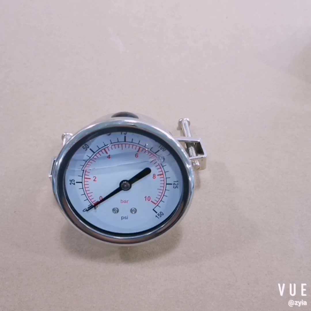 Stainless Steel Liquid Filled Pressure Gauge Buy Oil Pressure Gauge