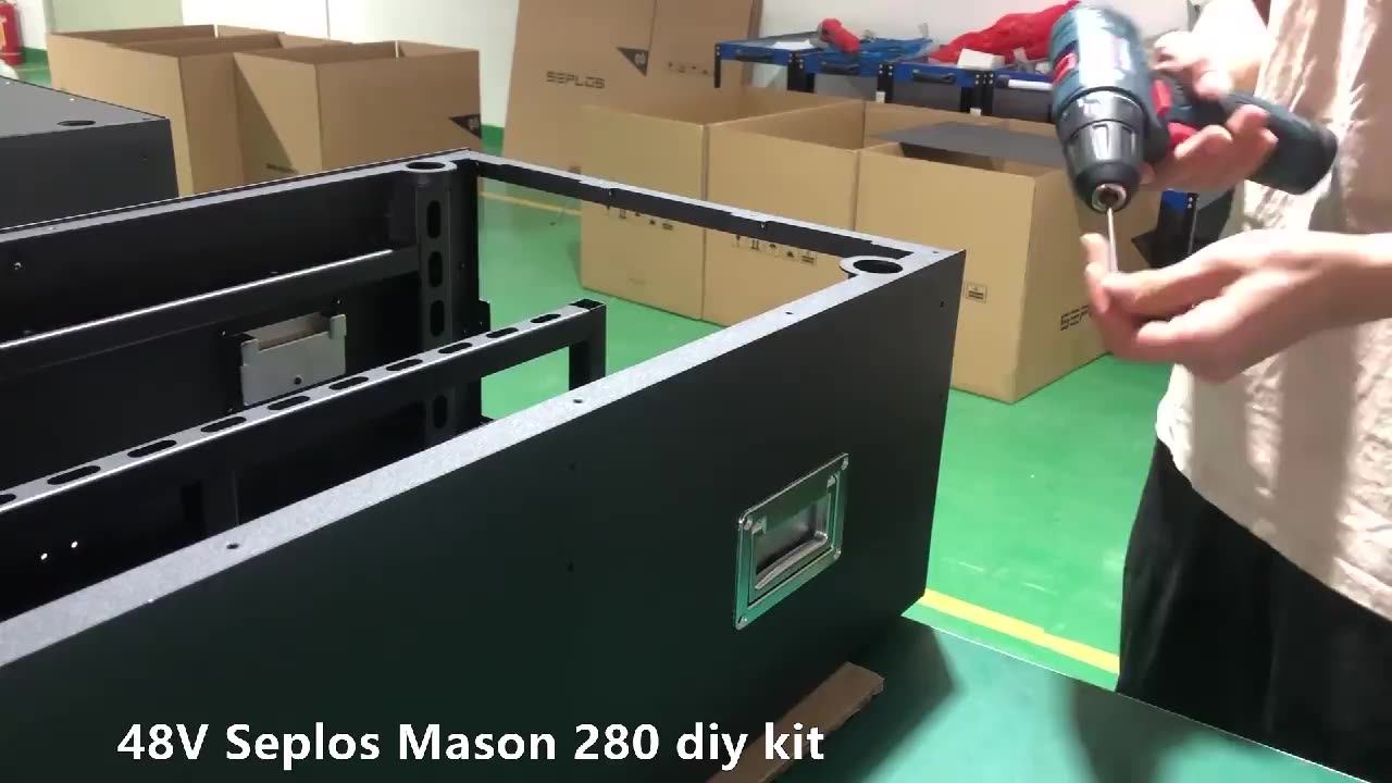 Seplos Mason 280 Diy Kit Battery Box For 5kwh 10kwh 15kwh 20kwh Lithium Lifepo4 48v 200ah 280ah