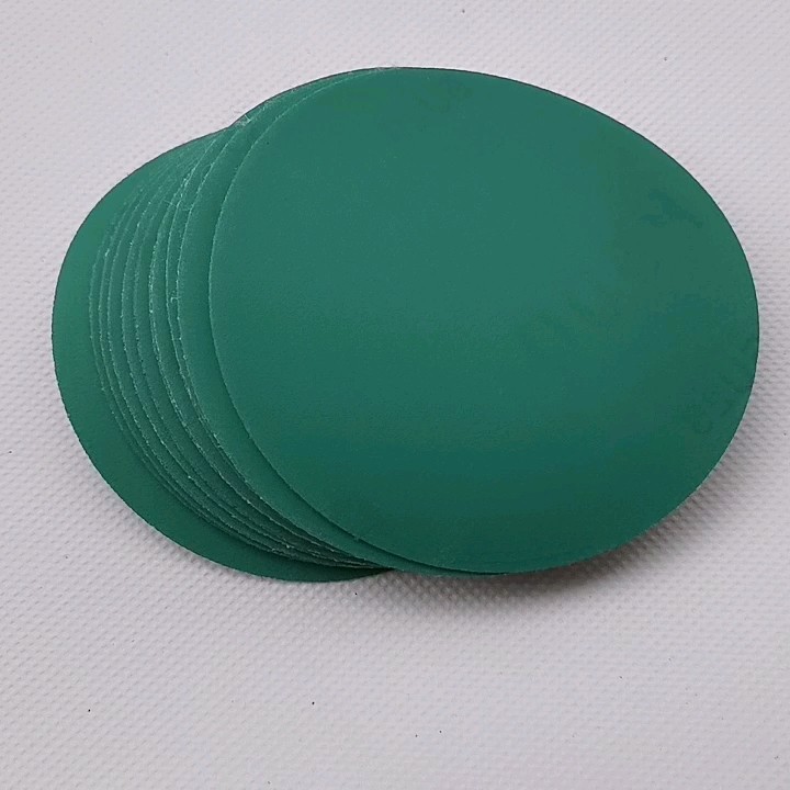 P36p3000 Free Sample 150mm Car Paint Polishing Green Pet Film Abrasive
