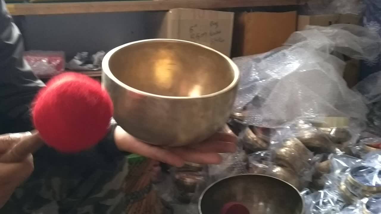 Antique Old Himalayan Singing Bowls Thadobatti Sound Healing Buddhist