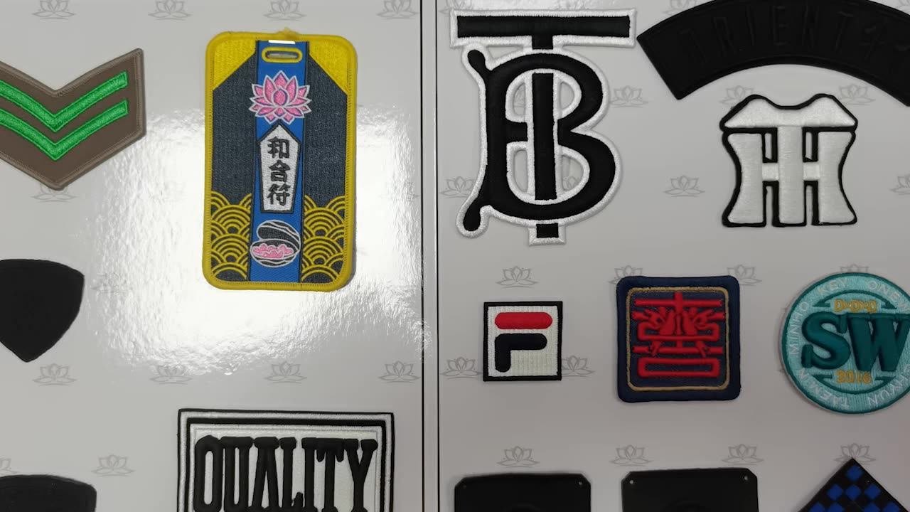 Custom Armband Embroidered Patches Military Polic Uniform Clothes Logo