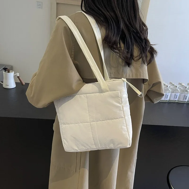 Autumn small design solid color one-shoulder bag