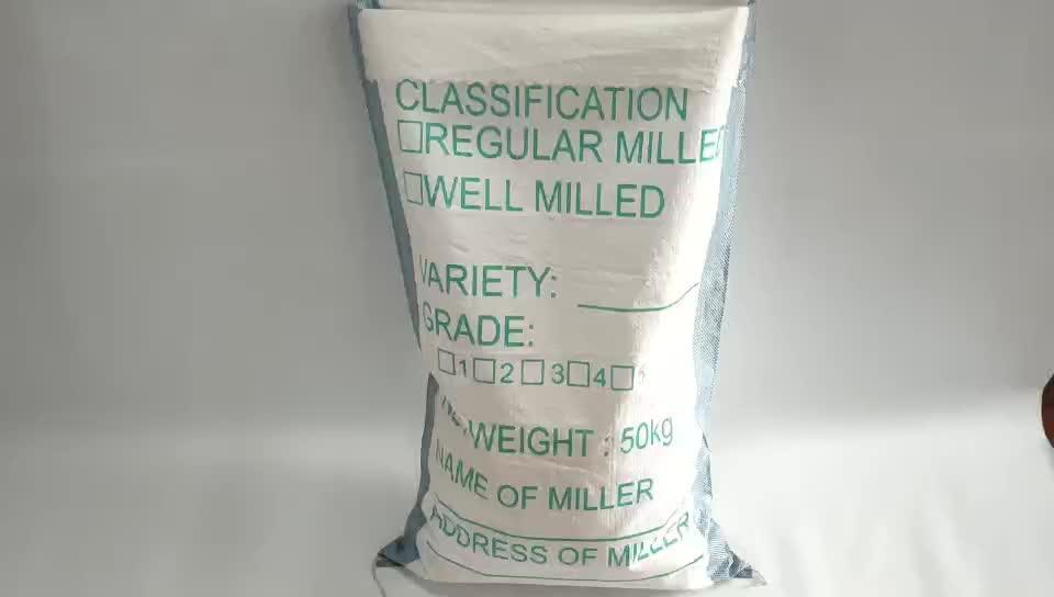Wholesale 50kg Durable White Empty Maize Flour Dimension Packaging Bag