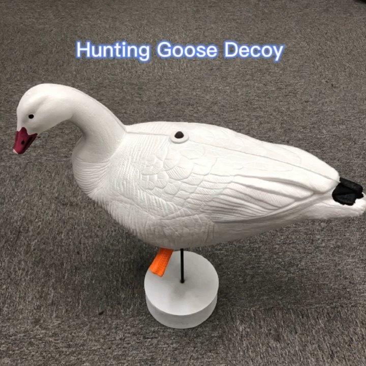 Foldable Eva Foam Canadian Goose White Wild Snow Goose Decoy Duck