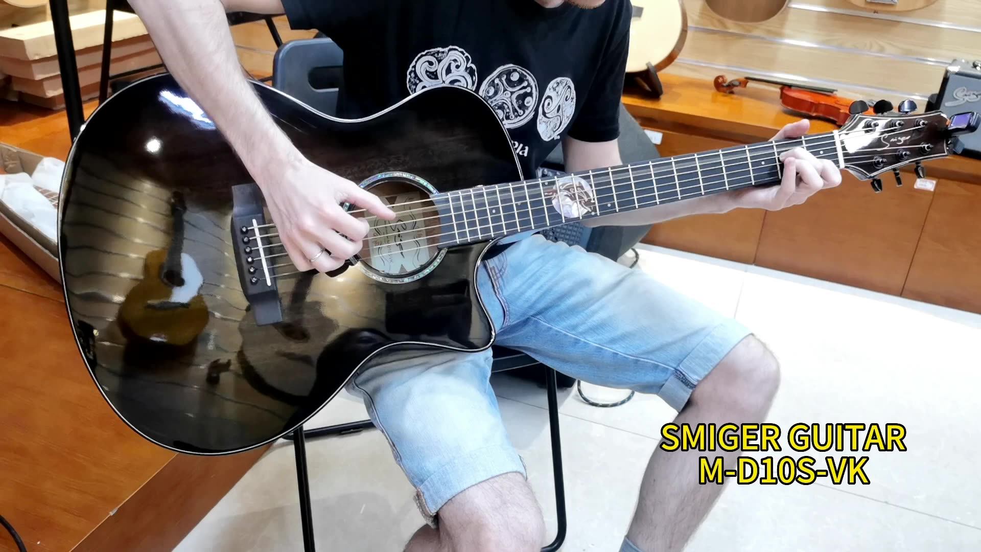 Wholesale New 40" Economic Solid Manogany Chinese Acoustic Guitar Buy