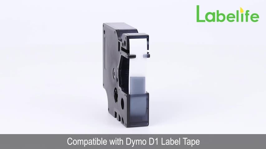 5x Nastro Per Etichette Compatibile Con Dymo D1 45013 S0720530 Nastri Per Etichette Per Dymo Labelmanager 100 150 120p 160 200 280 220p 210d 260p Pnp 360d 12 Mm X 7 M Nero Su Bianco 91975872 - Foto 13