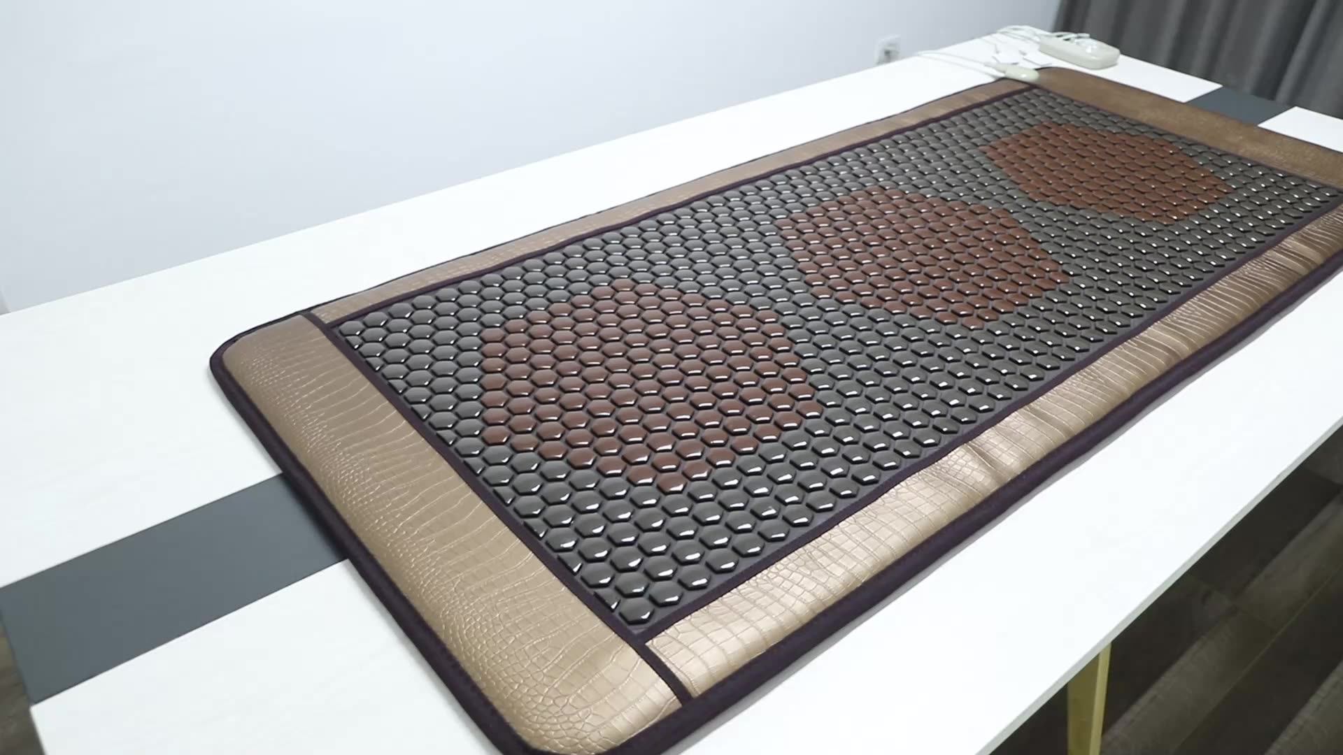 Korean Jade Tourmaline Stone Ceratonic Thermal Mat Far Infrared Heating