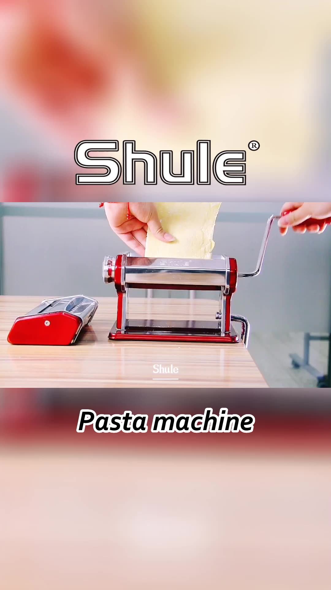 Cutting Machinery A Dough Sheeter Machine Manual Detachable Pasta