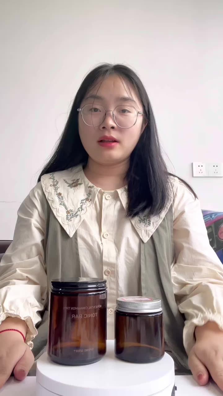 Wholesale Gifts 14oz Empty Glass Candle Container Jar With Lid For