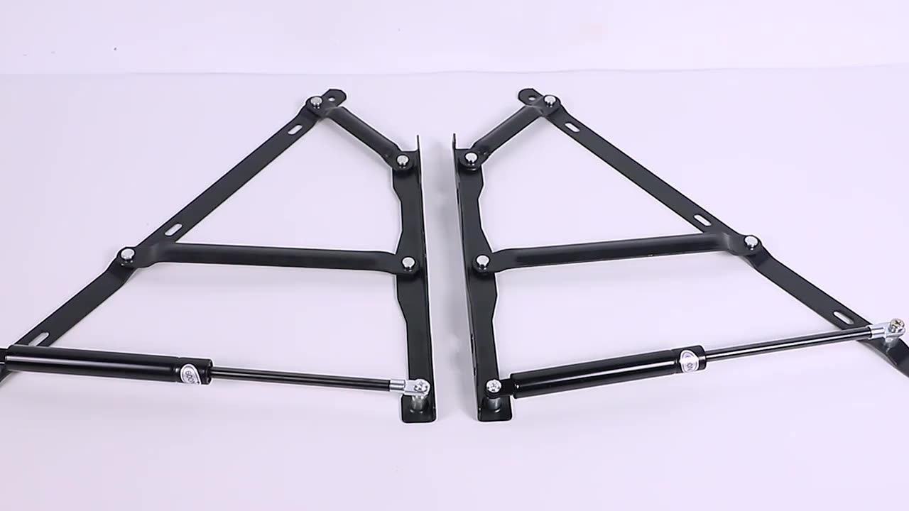 Storage Bed Lift Up Hinge Mechanism Bracket Gas Spring Hydraulic Iron