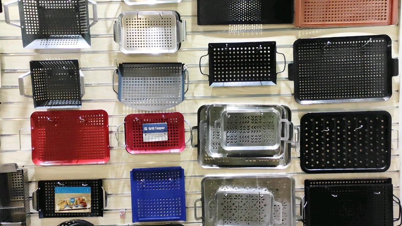 Cast Iron Griddle Roasting Grill Pan Outdoor Bbq Skillet Griddle Pan