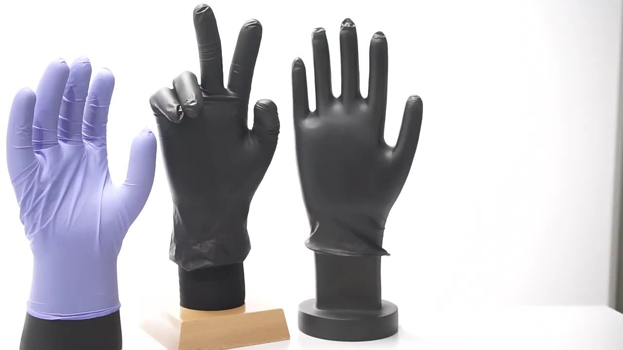 Sunnyhope Food Grade Vinyl Thicken Gloves Highly Flexible Pvc