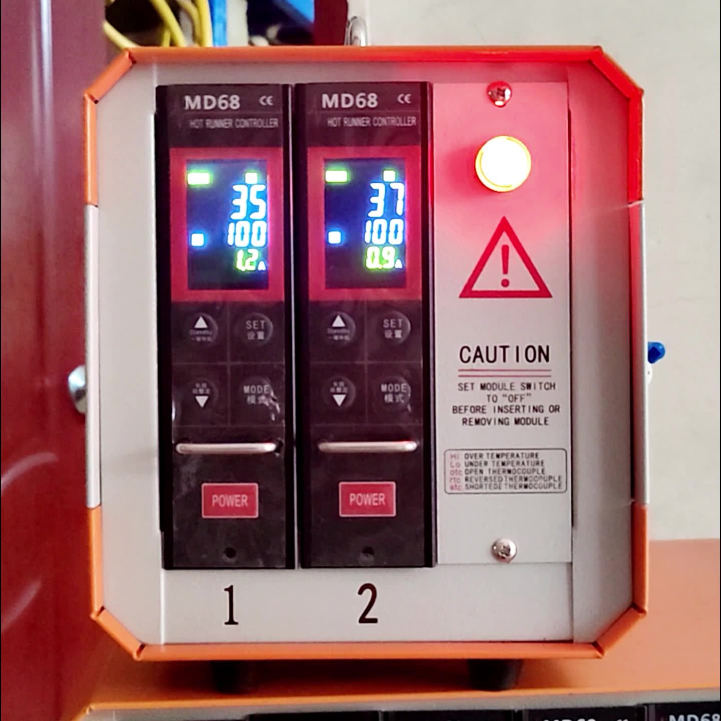 Hot Runner Temperature Control Box Temperature Control Meter Card Type
