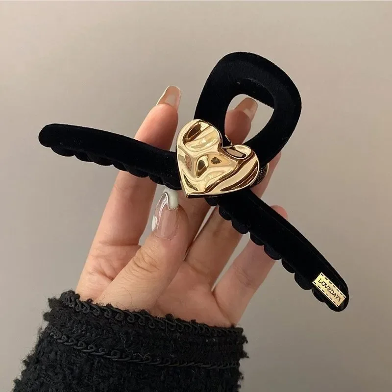 Г crab-pin для волос, аксессуар для прически, зажим для волос, чай горы, стиль Chanel, яркий цепляющий стиль, качественный стиль