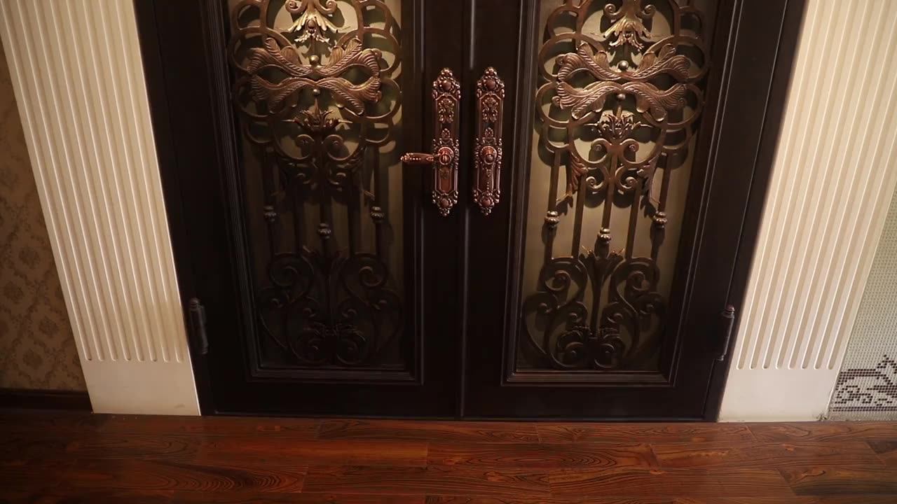 Entry Door Wrought Iron Single Doors Iron Direct Sale Topselling