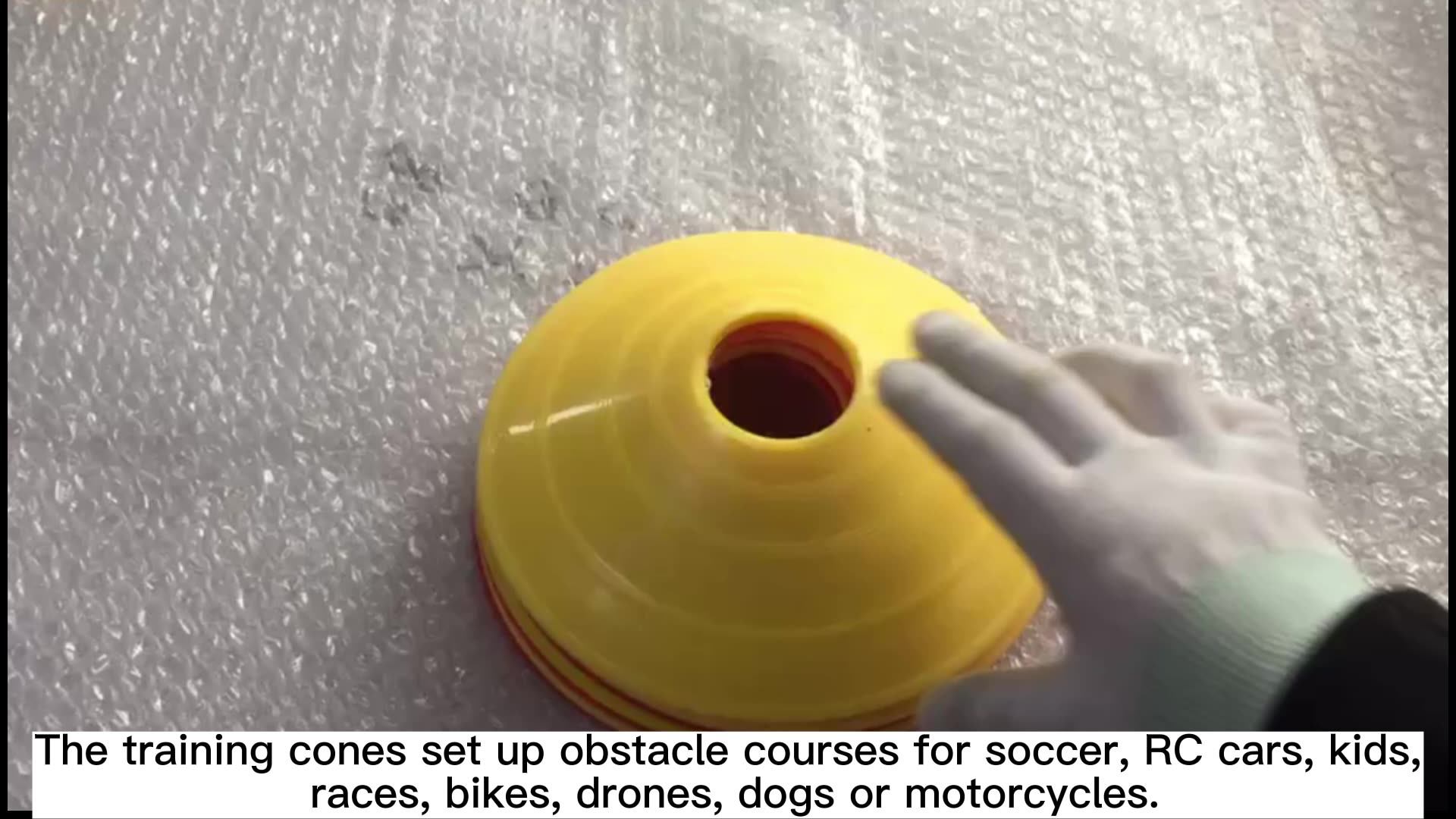 19cm Football Training Sports Saucer Cones Marker Discs Soccer