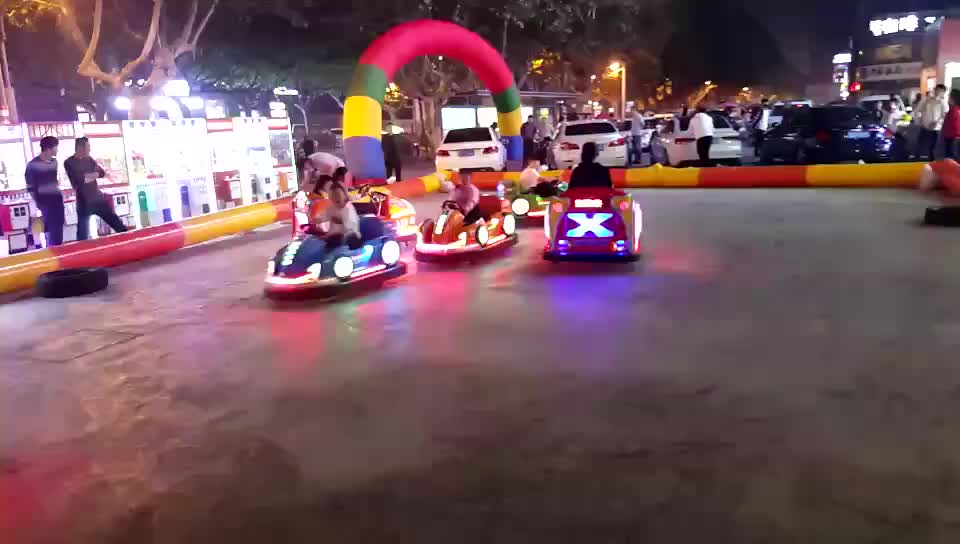 China Factory Outdoor Square Amusement Ride Kids Car Game Battery Bumper Car Buy Battery