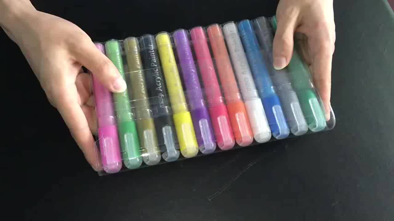 Hot Items Support Oem Acrylic Paint Marker Pens For Painting Buy