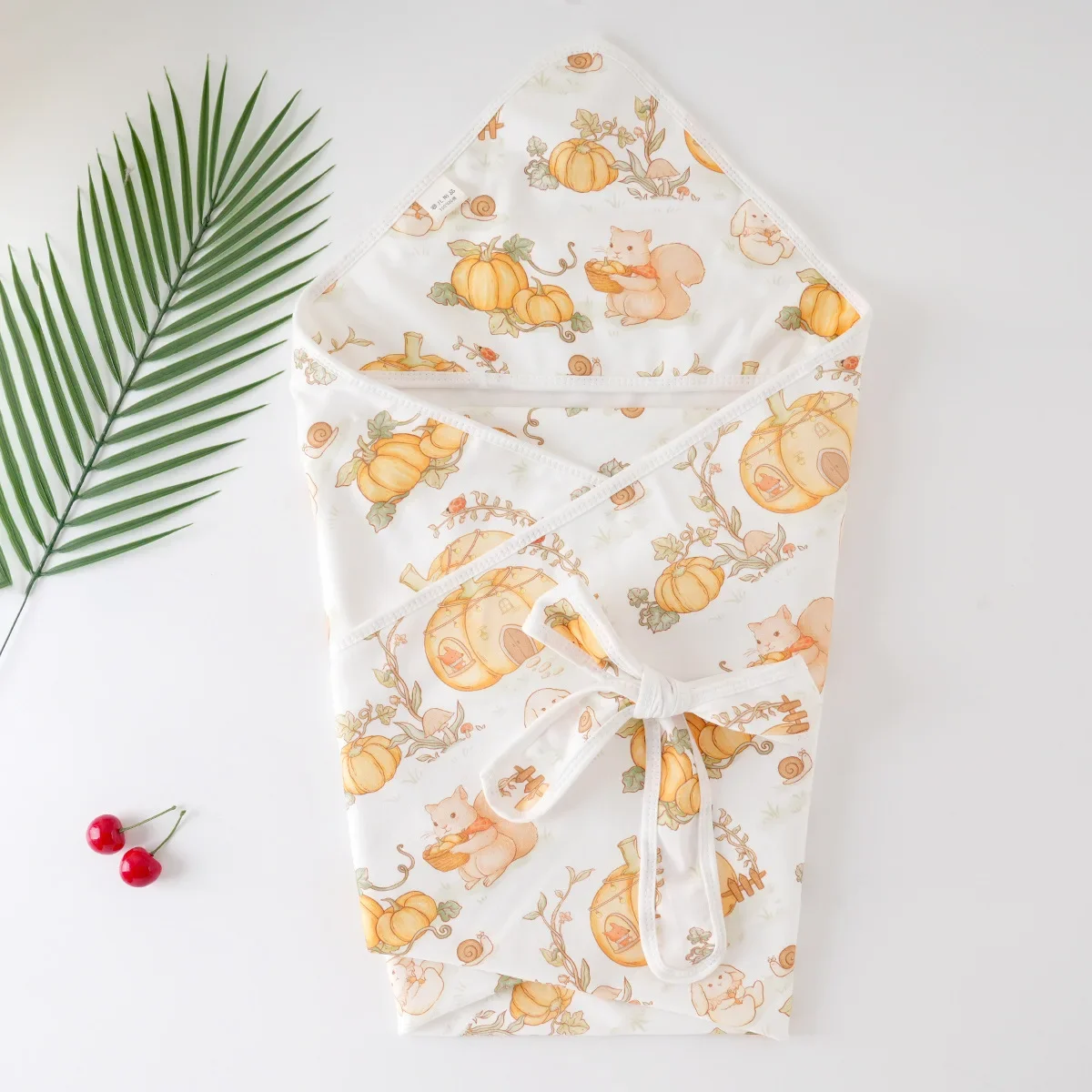 Newborn baby quilt wrap towel baby spring and autumn thin summer double layer cotton wrap primary delivery room supplies blanket