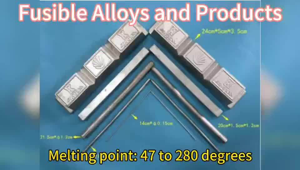 Fusible Alloy Low Melting Point Metal With Low Price Buy