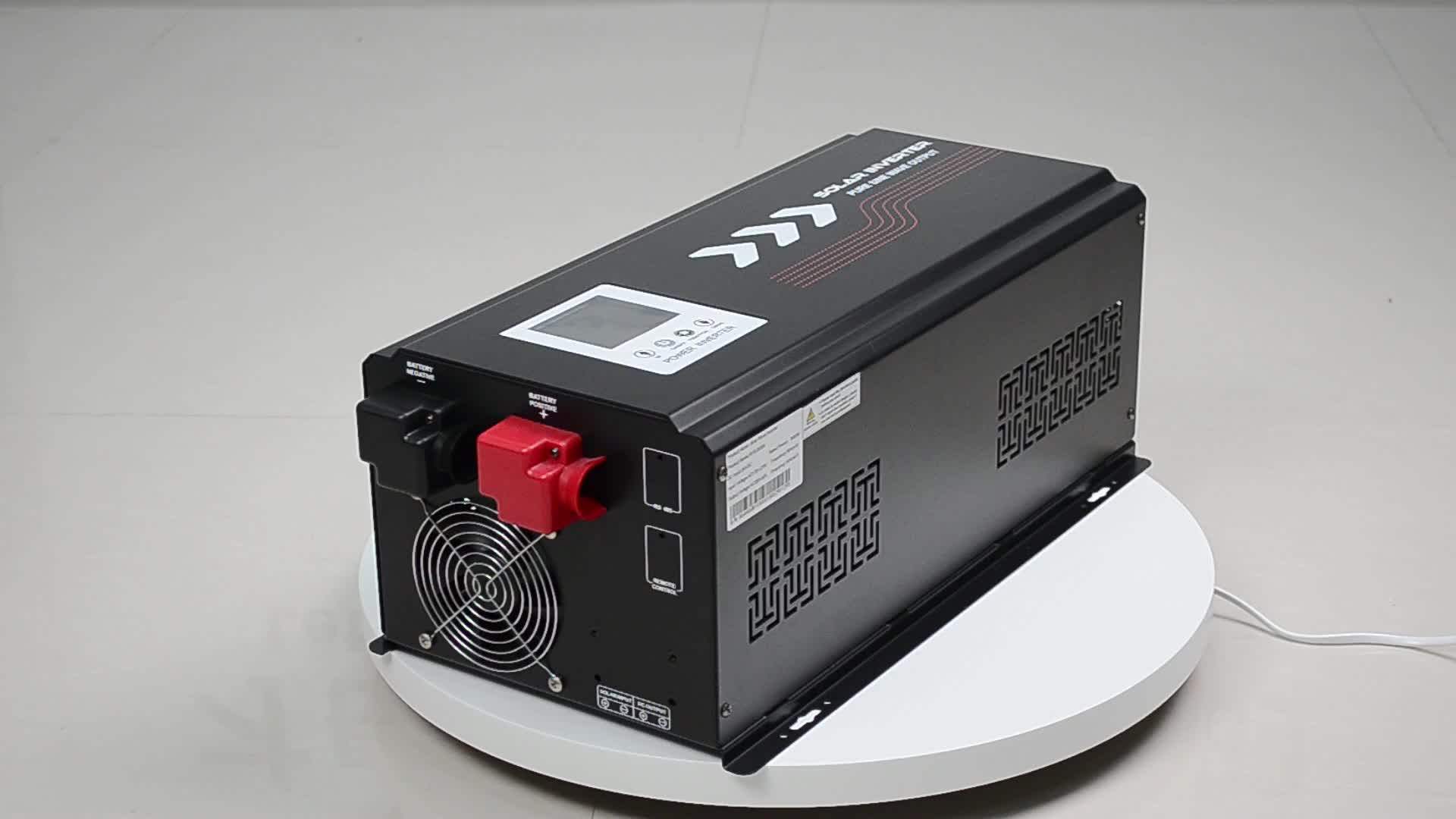 1kw 1.5kw 2kw 3kw Inverter Charger 12v/24v/48v110v/220v Rechargeable