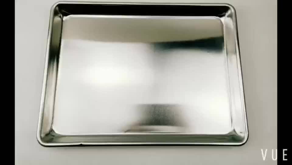 Aluminum Cookie Sheet Half Sheet Pan For Baking With Stainless Steel