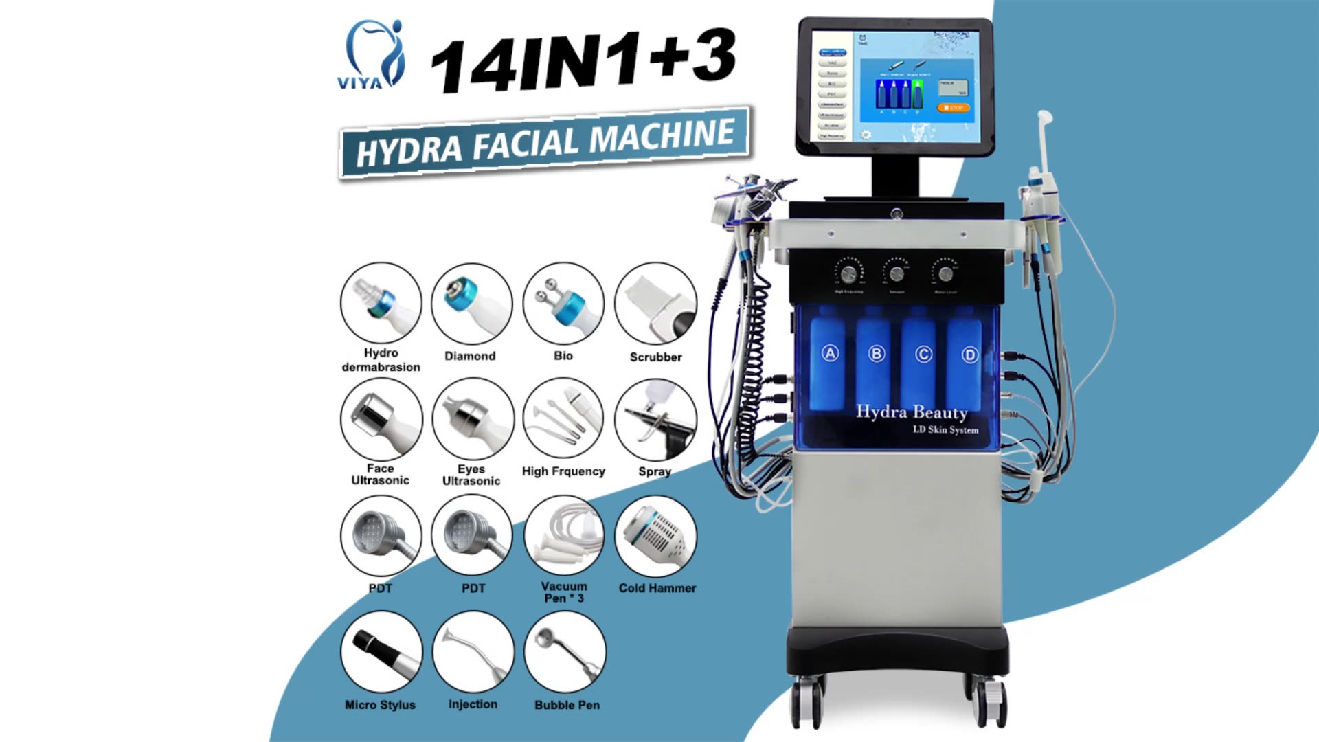 14 In 1 Hydrafacials Machines Professionnel Hydrofacial 2023