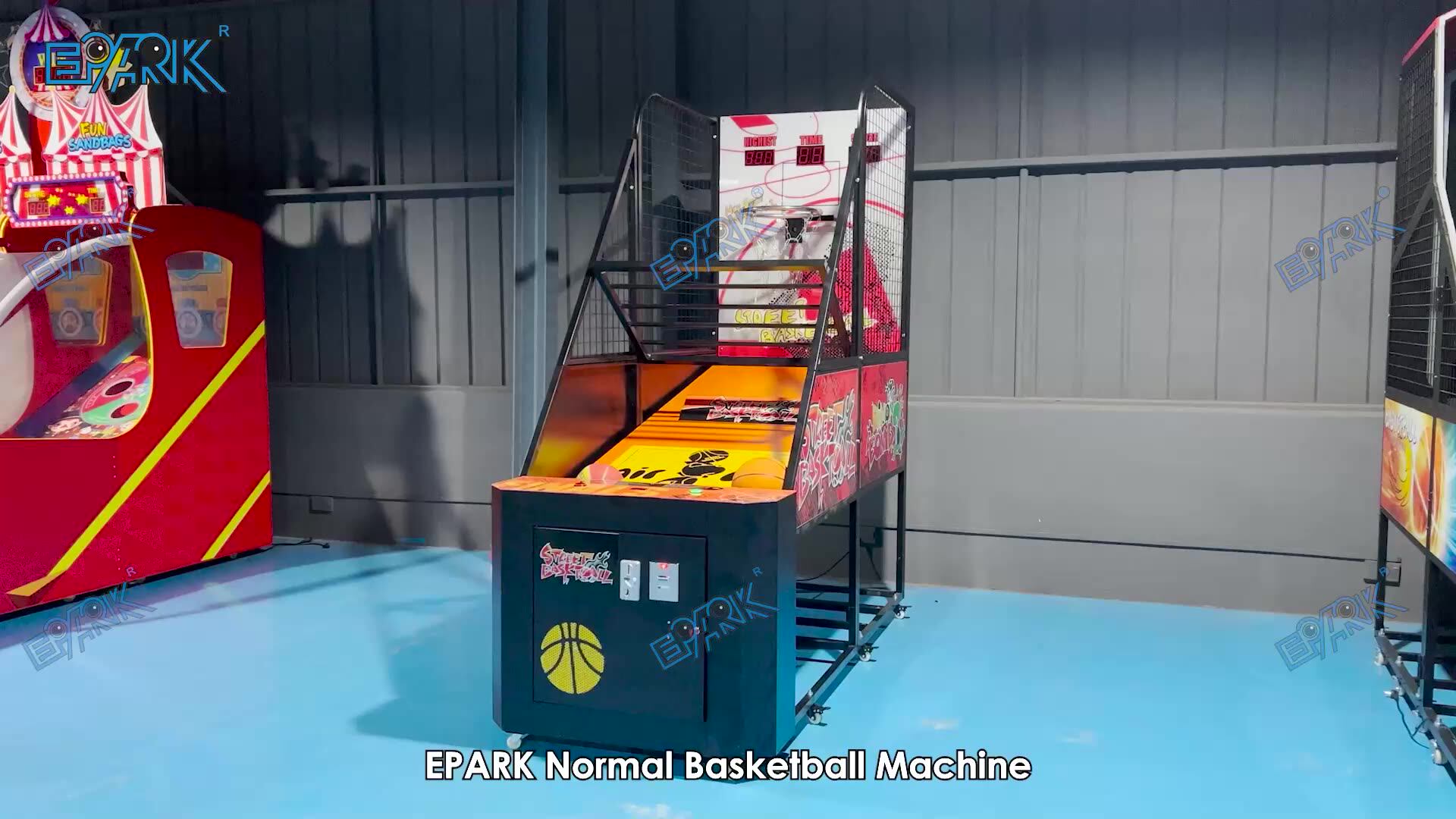 Funfair Exercise Game Epark Arcade Style Indoor Sport Shootout Arcade