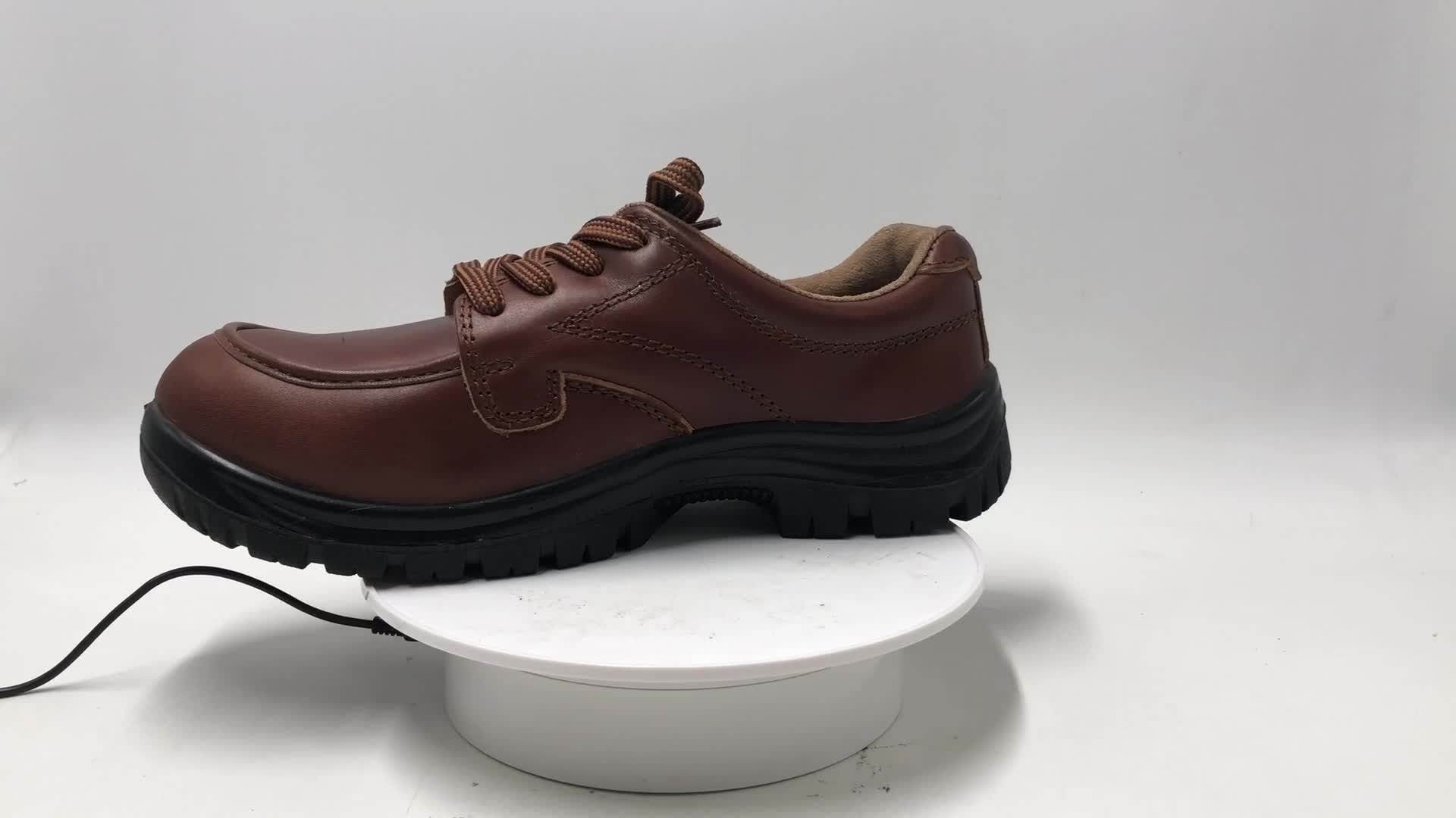 Steel Toe Capped Pioneer Red Leather Waterproof Safety Shoes K2 In