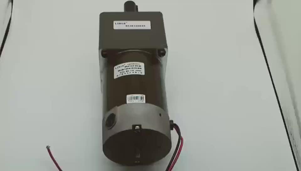 80W DC Gear Motor 85ZY24-80-B - Durable Double Shaft Motor for