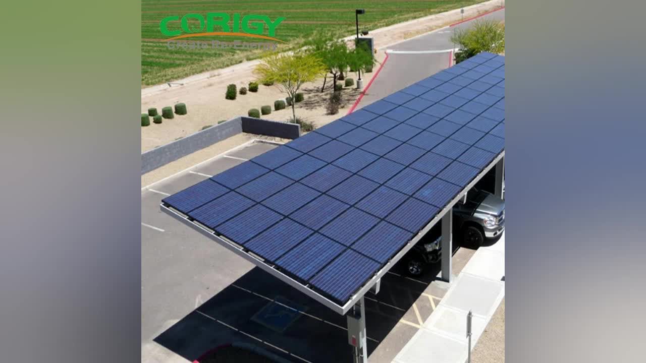 Asymmetric Solar Carport