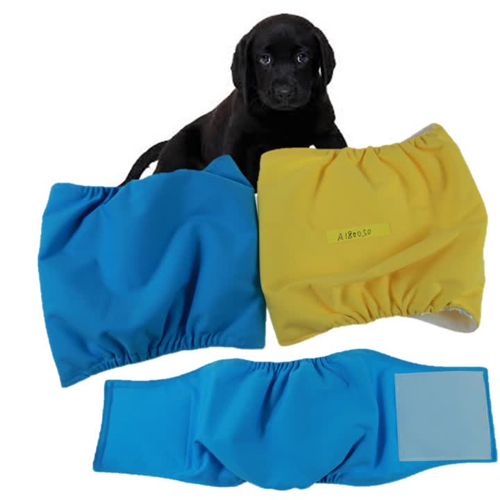 Best Quality Reusable Wrap Diapers For Male Dogs Washable Puppy Belly