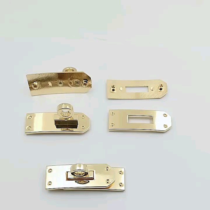 Metal Bag Buckle Square Turn Locks For Leather Bags Buy Handbag Turn