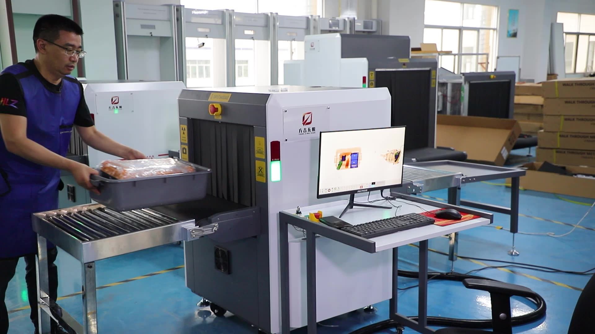 Portable 5030 X-Ray Baggage Screening Scanner for Security