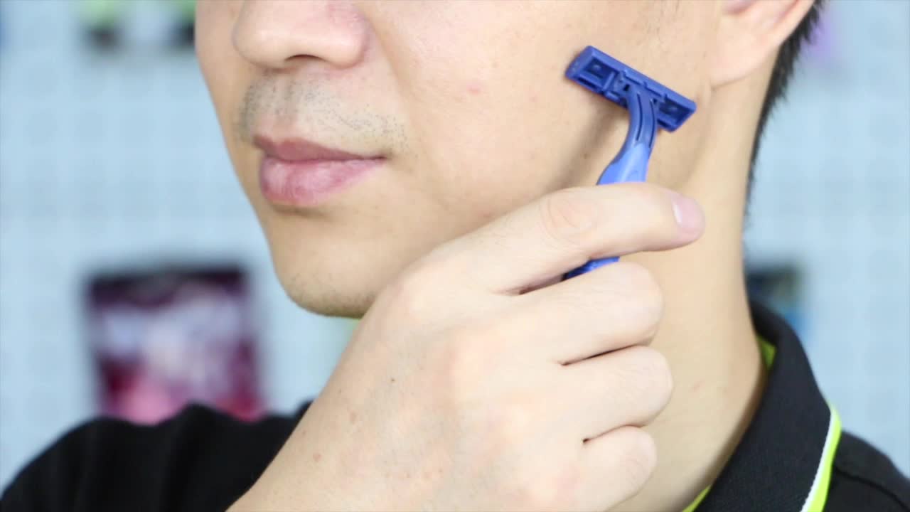 D228l Haward Razor Twin Blade Shaving Stick Rubber Handle Disposable