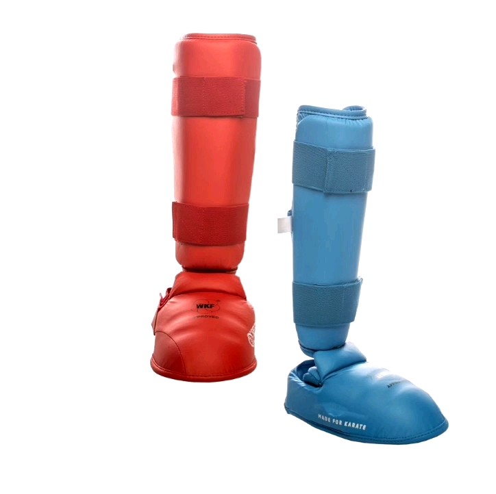 High Quality Wkf Approved Karate Shin Guard With Custom Logo Printing