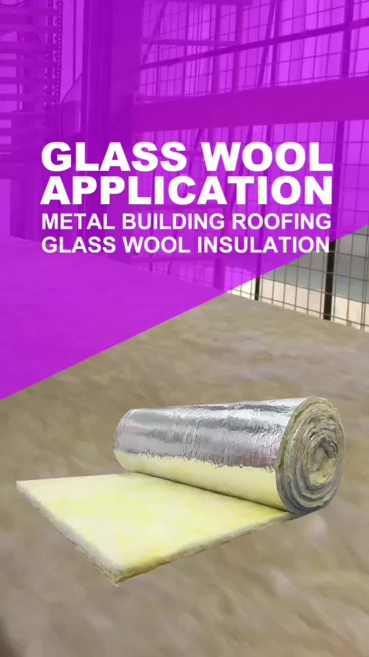 United Insulation 0.040 W/mk Fsk Faced Insulating Glasswool