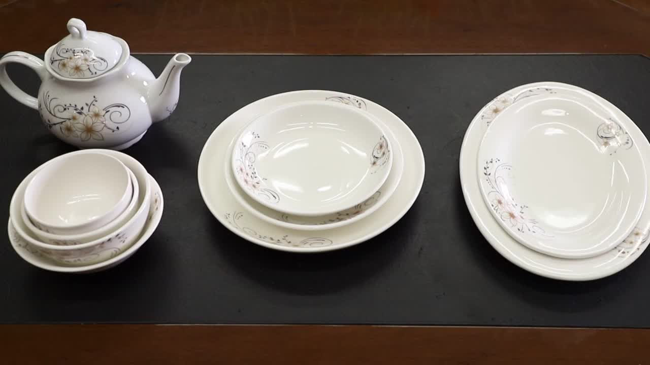 Keyboard Manufacturer Wholesale Custom Hotel Restaurant Crockery Plain