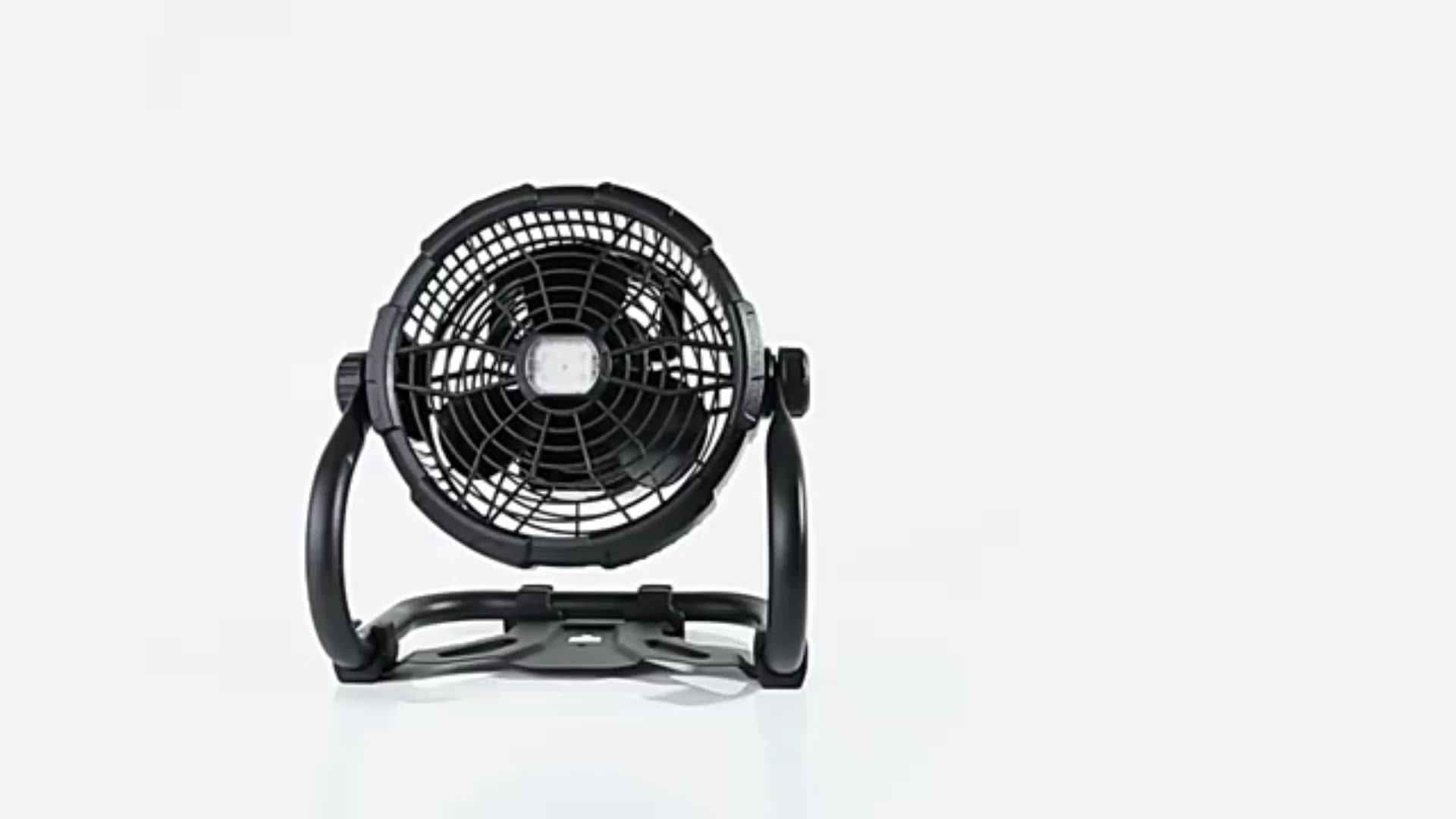 Outdoor Floor 10400mah 9 Inch Fan Camping Fan With Led Lantern Buy