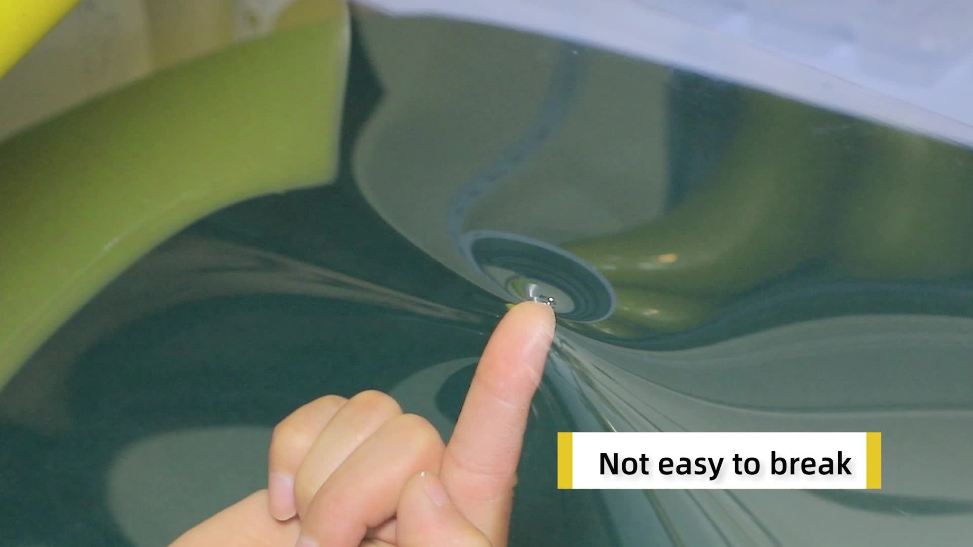 High Transparent Clear No Discoloration Glossy Pvc Cling Film For Keep