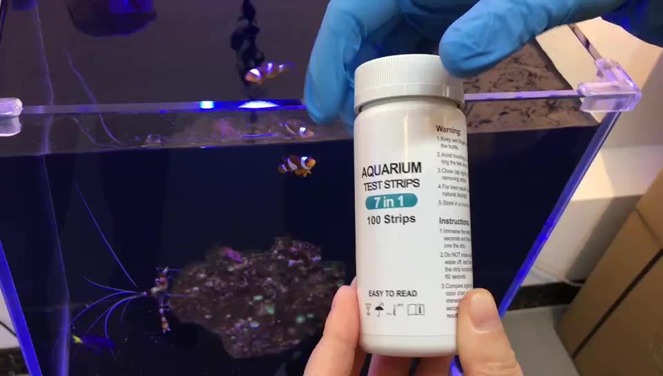 Water Test Kits 7way Fish Tank Aquariums Test Strips Freshwater And